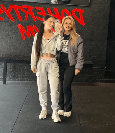 Vedrana at Doherty's Gym in Perth.