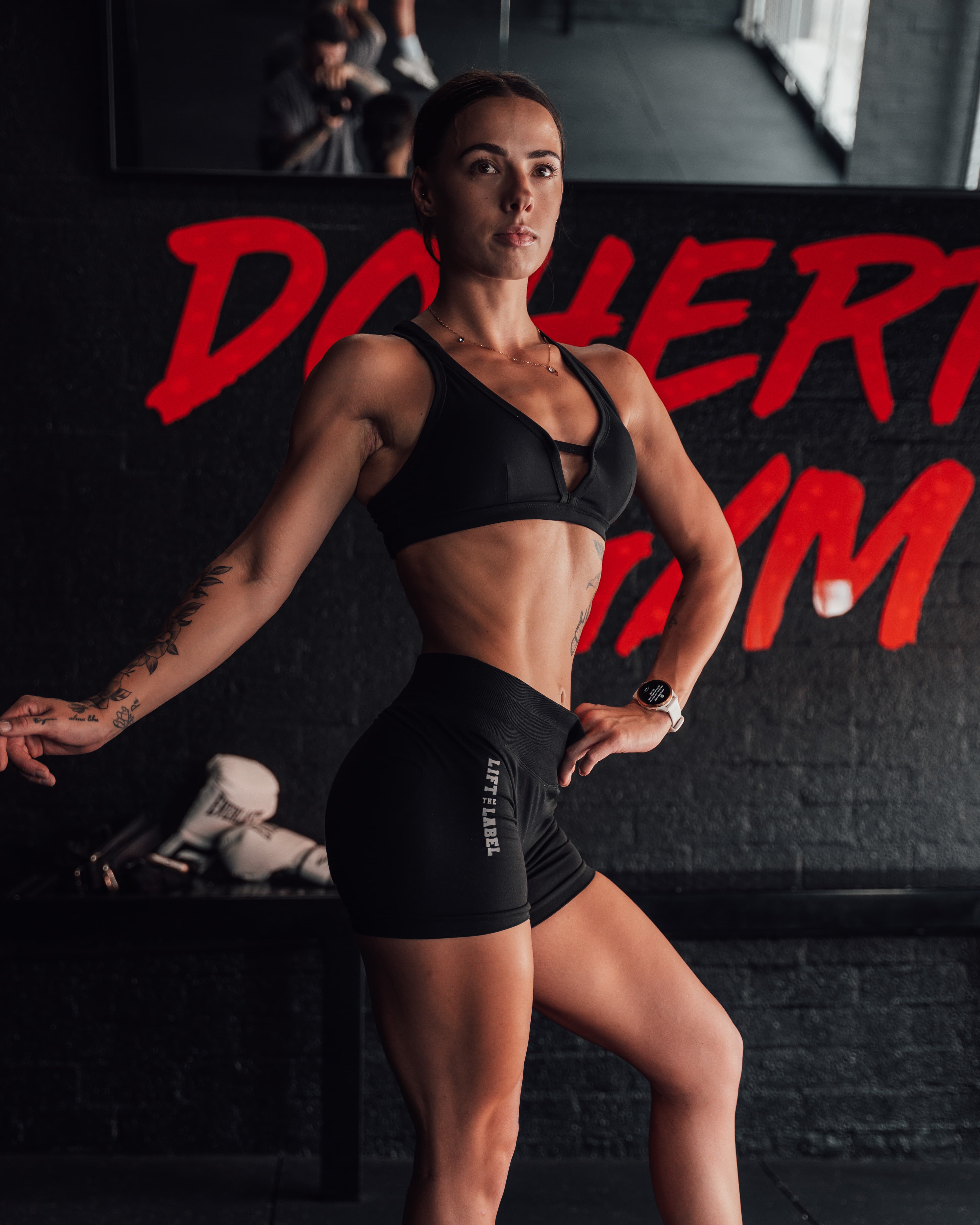 Samantha Hobley after strength-based weight loss at Doherty's Gym Perth, four dress sizes down
